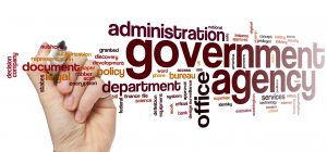 Government agency word cloud