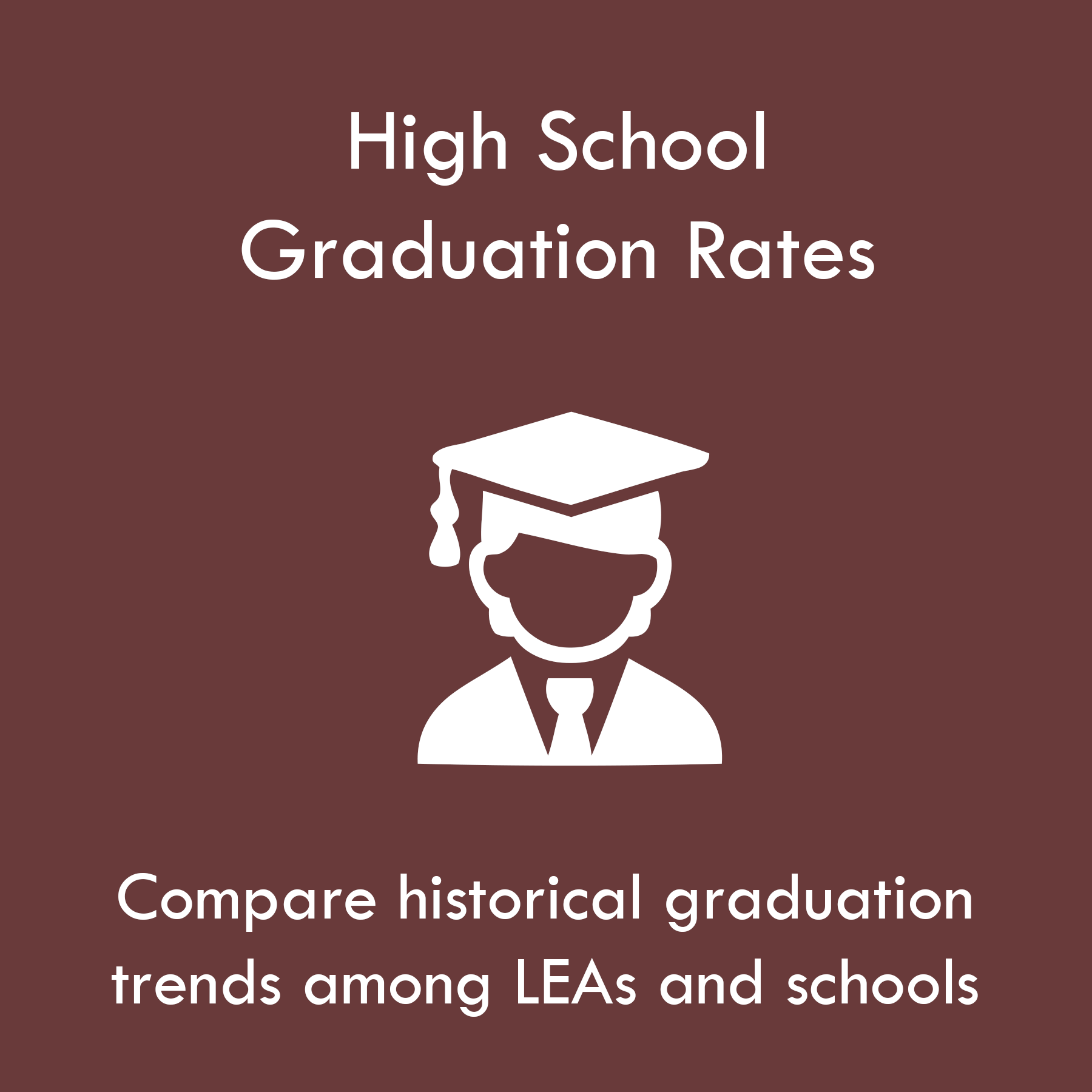 High School Graduation Rates Icon